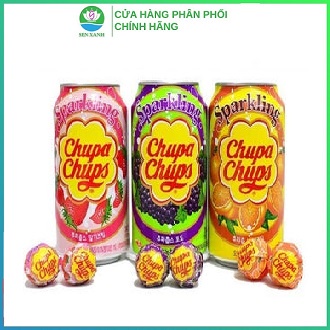 [SenXanh Emart] Soda Hàn Quốc Chupa Chups trái cây nhiều vị 345ml