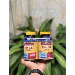 TPCN: FISH OIL NATURE MADE OMEGA-3 1200mcg (200 viên)