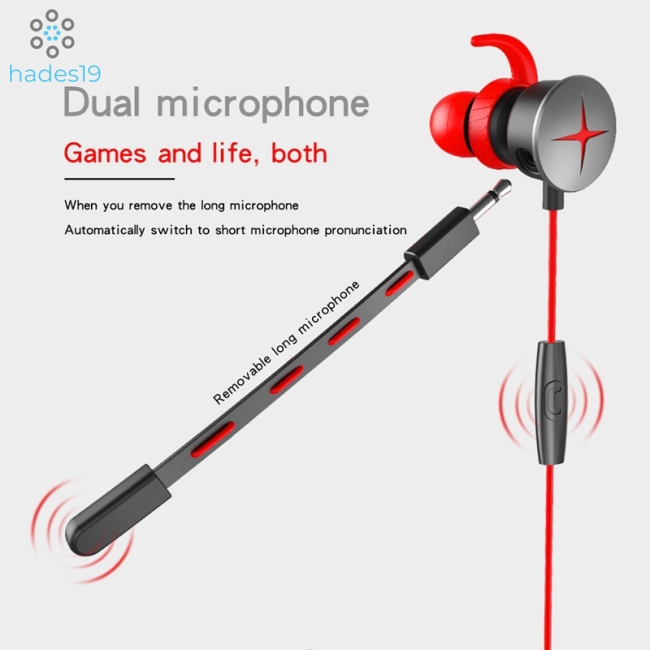 3.5mm Wired Gaming Headset with Pluggable Microphone Portable Stereo Headphones