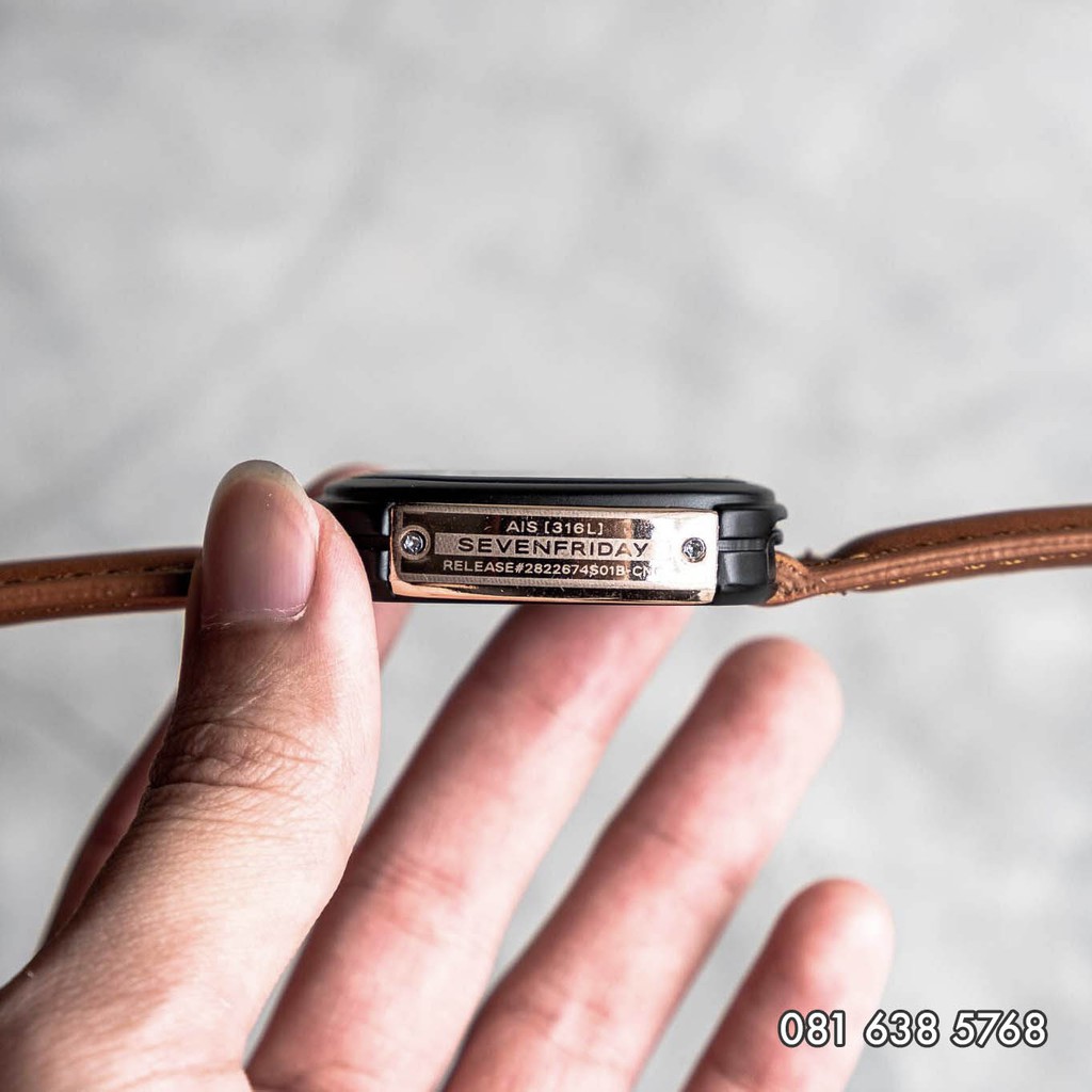 Đồng hồ Nam SEVEN FRIDAY dây da, máy Nhật, bảo hành 24 tháng