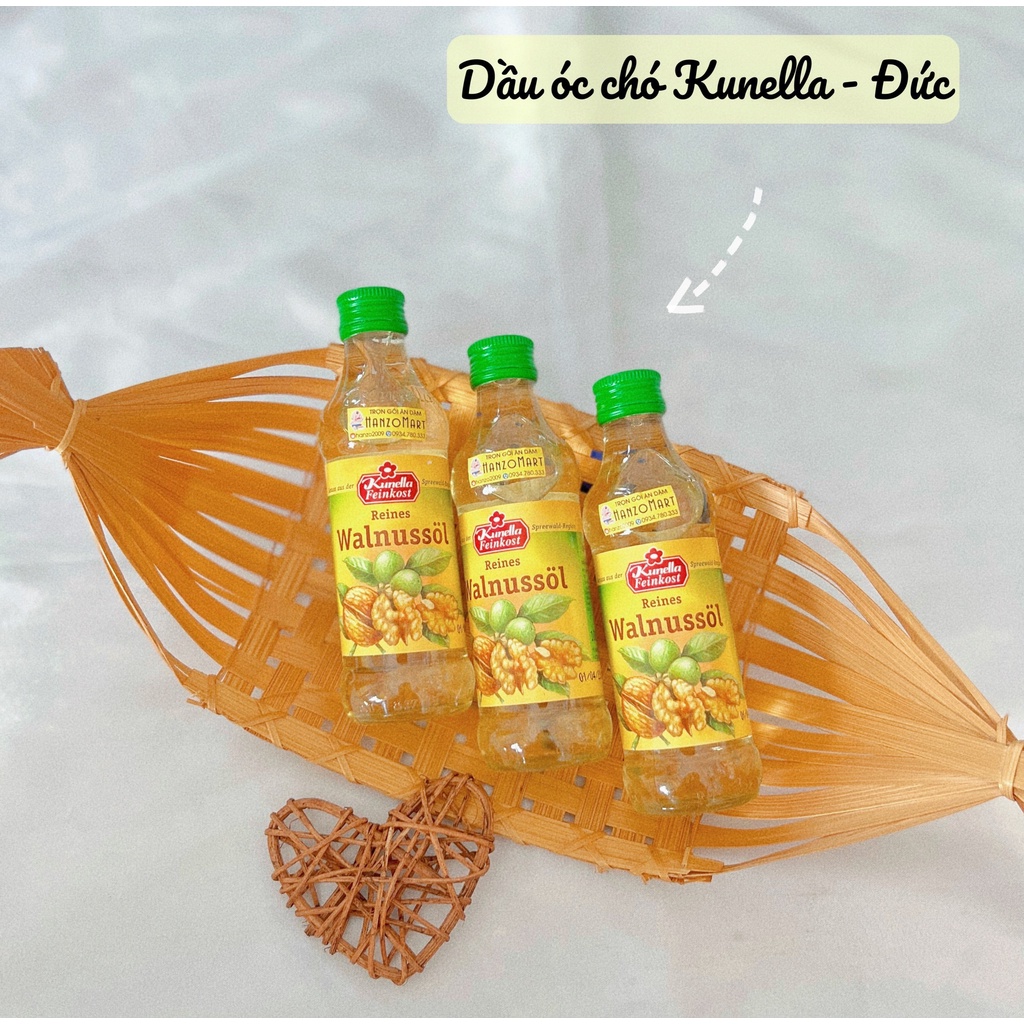 Dầu óc chó Đức Kunella 100ml cho bé ăn dặm