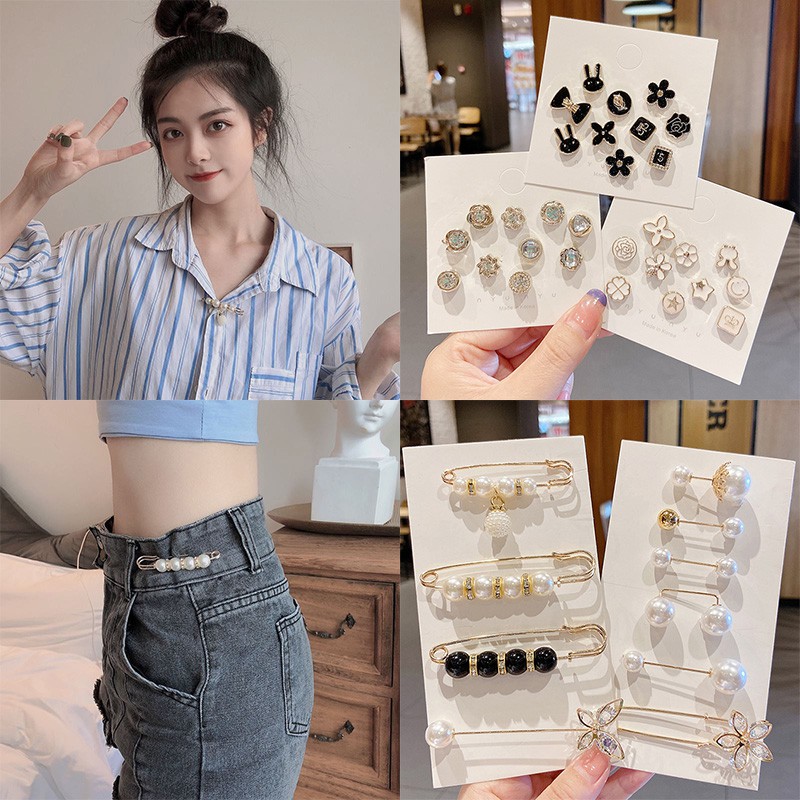 Ghim cài trang trí áo đa dạng dễ thương