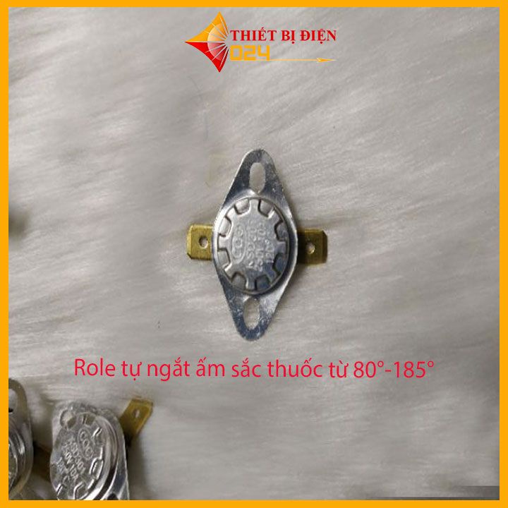 Role tự ngắt ấm sắc thuốc từ 80°-185°