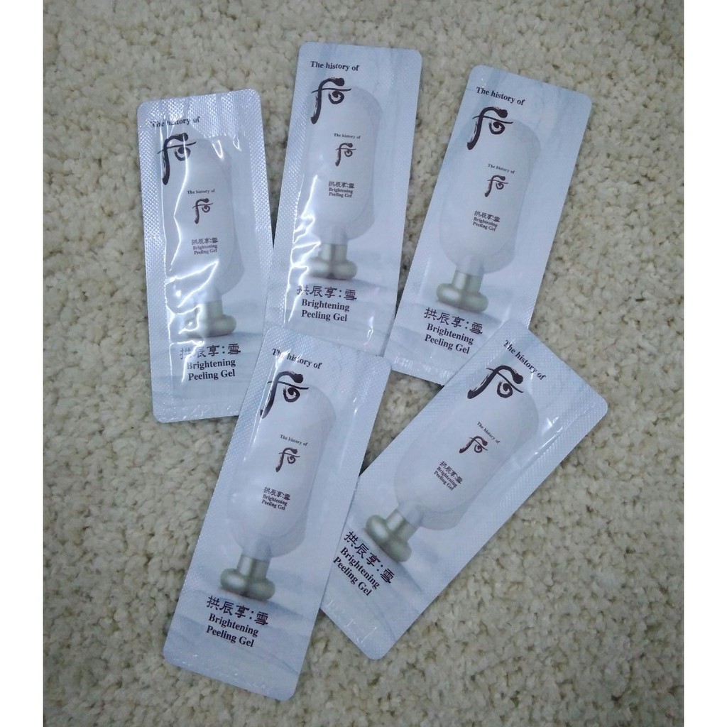 Sỉ gồm 10 gói Sample Whoo - Tẩy da chết cực thích | BigBuy360 - bigbuy360.vn