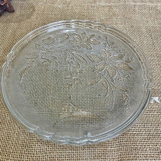 Đĩa Thủy Tinh Đựng Trái Cây 35cm