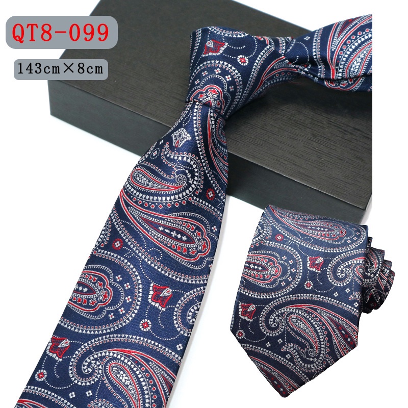 Cà Vạt 8CM Thời Trang Công Sở Lịch Lãm Cho Nam