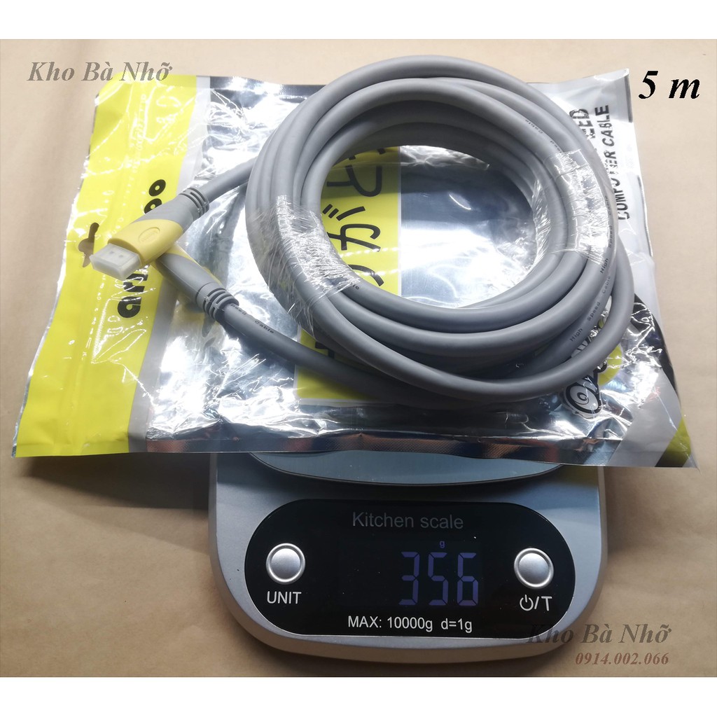 (5m) Dây cáp HDMI Arigato cao cấp. Hỗ trợ hình ảnh độ phân giải cao 4K*2K, HD, full HD 1080p, 3D, Bluray