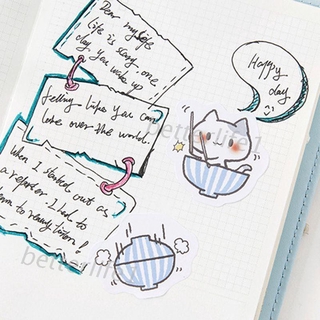 Set 45 hình dán chú mèo trang trí đáng yêu