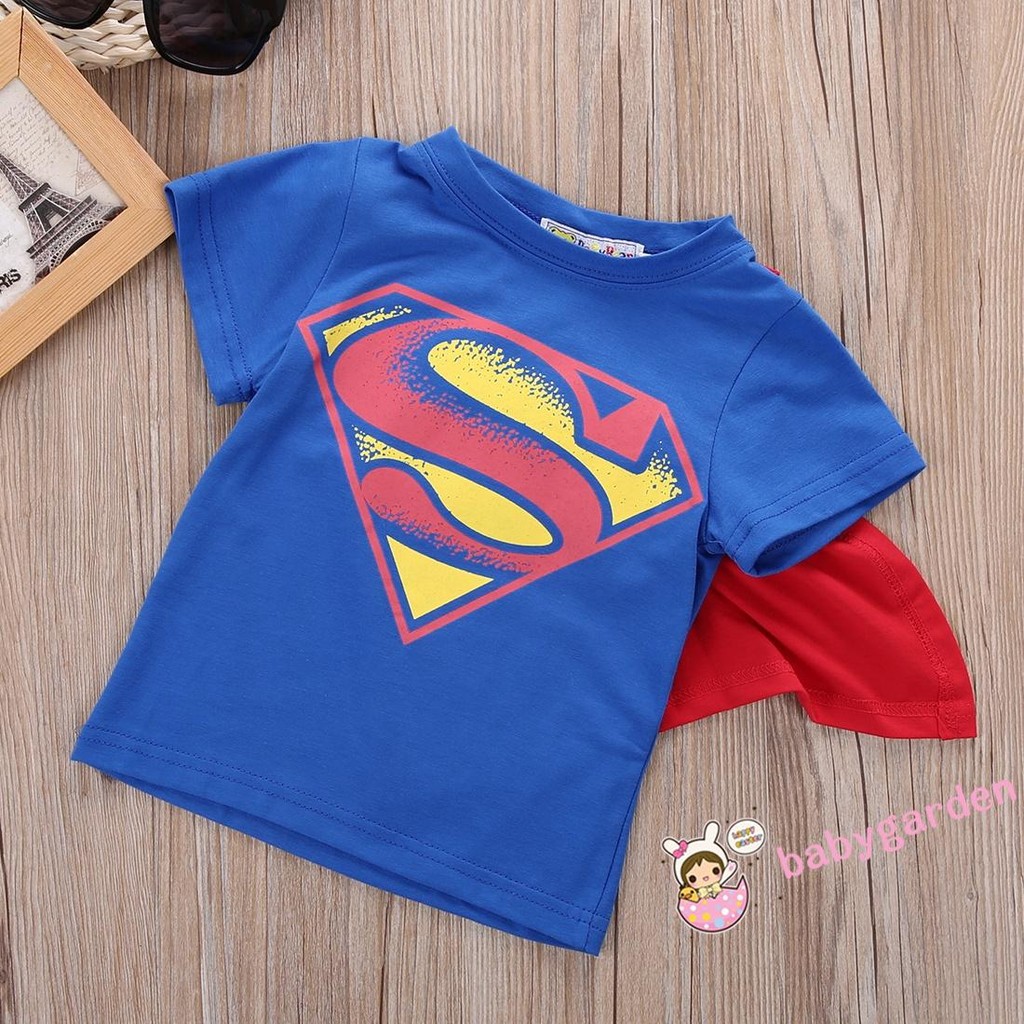 ღ♛ღSummer Kid Boys Baby T-Shirt Short Sleeve Children Tee Costume