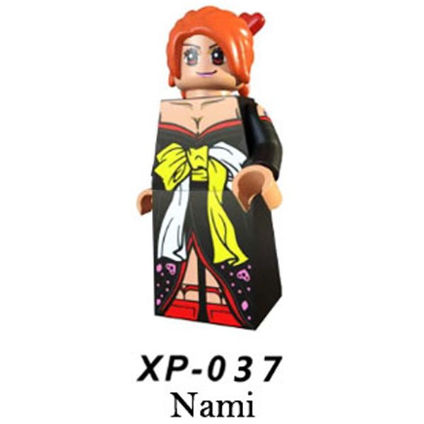 Minifigure các nhân vật Đảo Hải Tặc OnePiece. Kizaru, Nami, Robin, Crocodile, Zoro, Luffy