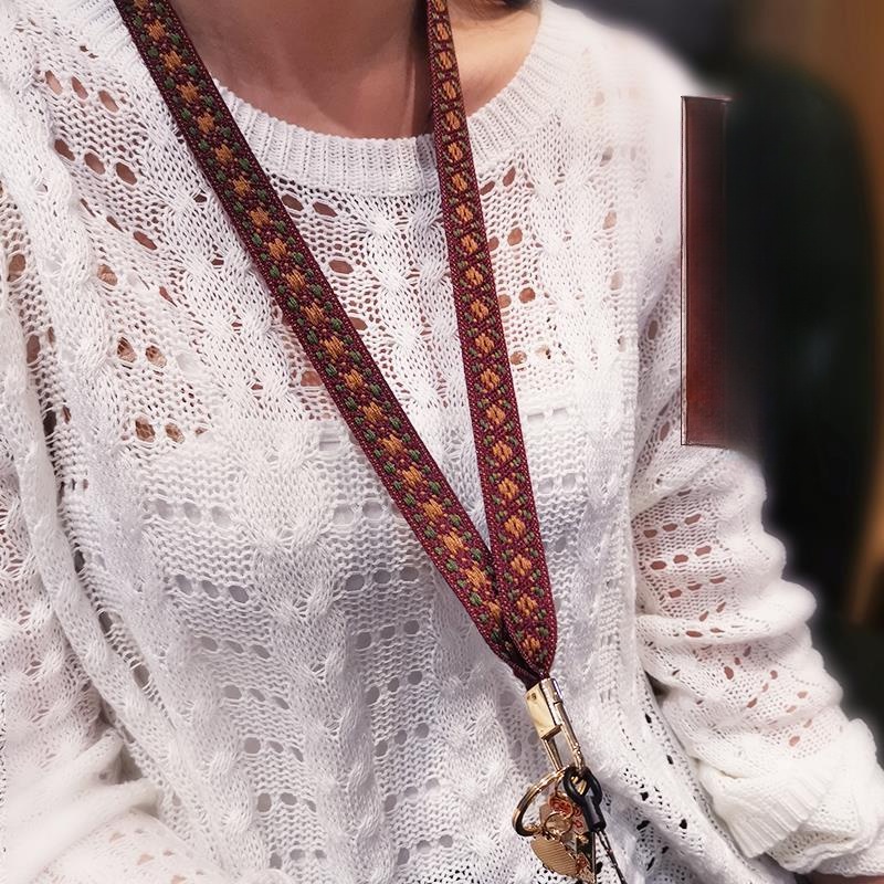 Mobile Ốp Điện Thoại Kèm Dây Đeo Cổ Phong Cách Trung Hoa Cổ Điển Độc Đáo Thời Trang