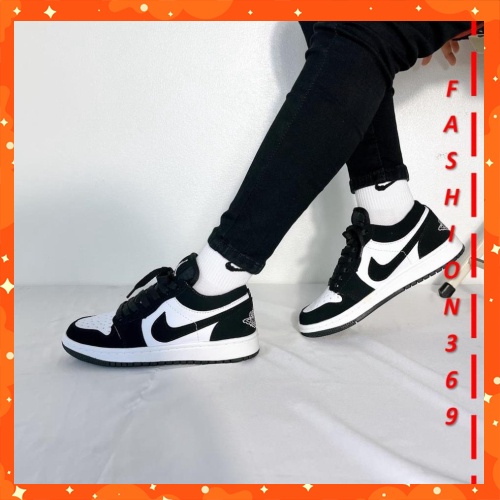 Giày jordan 1 cổ thấp hàng cao cấp jd1 các màu đen trắng low bản đẹp full size 36-43 hot hit 2021