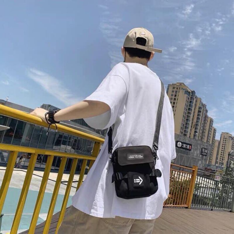 Túi đeo chéo nam nữ thời trang cá tính Hudustore