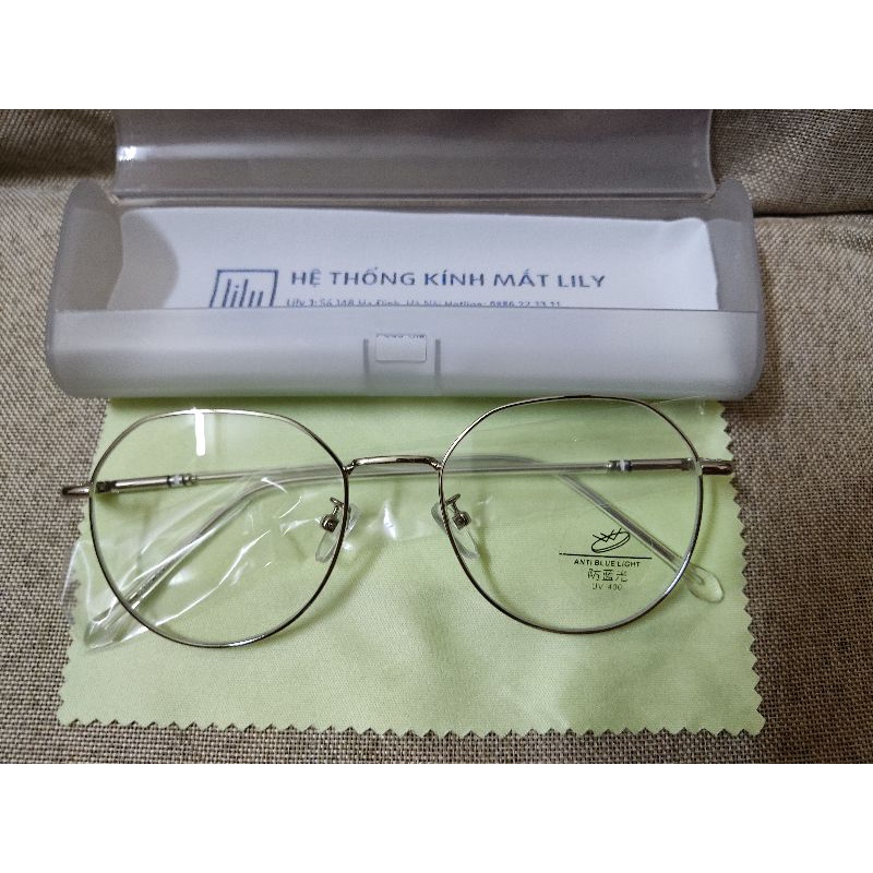 Gọng kính cận nhựa dẻo/kim loại thời trang nam nữ Lilyeyewear