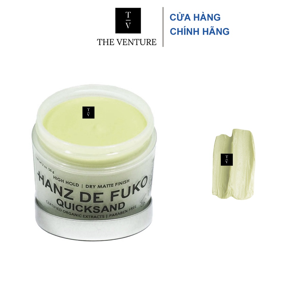 Sáp Vuốt Tóc Nam Hanz De Fuko Quicksand Chính Hãng USA - 56 Gram