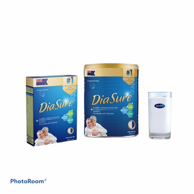 [Hộp giấy 450g] Sữa non tiểu đường Diasure chính hãng