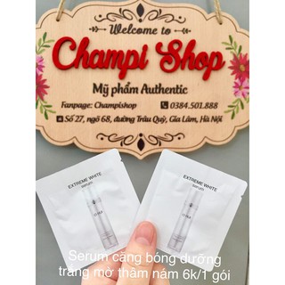 Combo 10 Gói Tinh Chất Dưỡng Trắng Da Và Chống Lão Hóa Ohui Extreme White Serum_Gói Dùng Thử