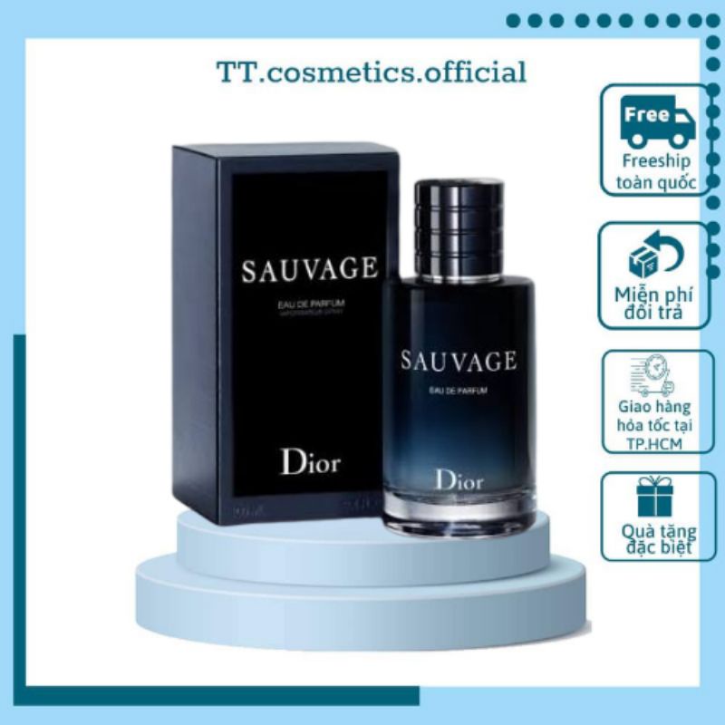 Nước hoa nam, Nước Hoa Nam Dior Sauvage Eau De Parfum 100ml