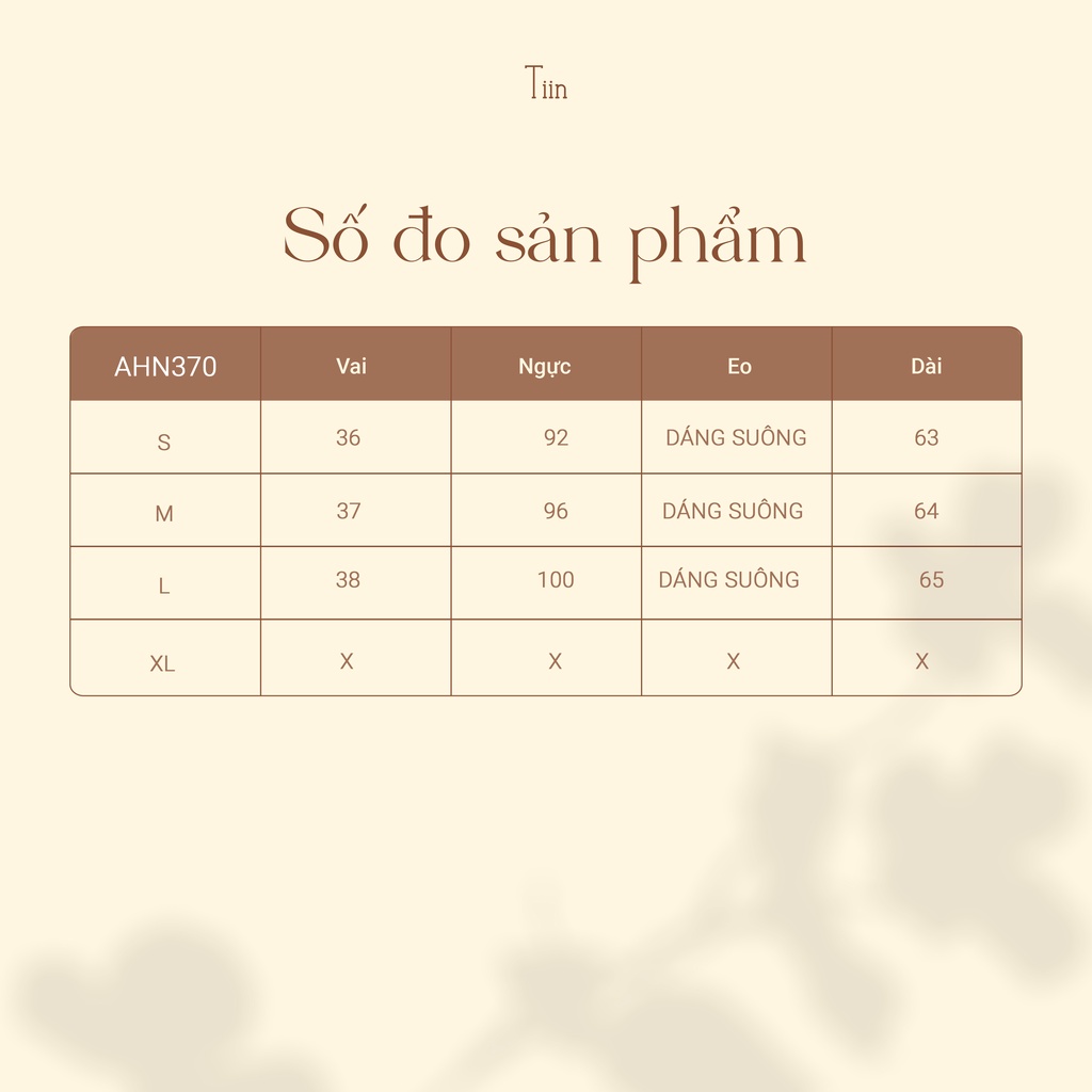Áo sơ mi tay cộc gập gấu  TIINSTORE  AHN370
