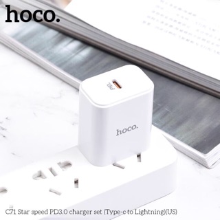 Sạc nhanh IP11 pro max 18W Hoco C71