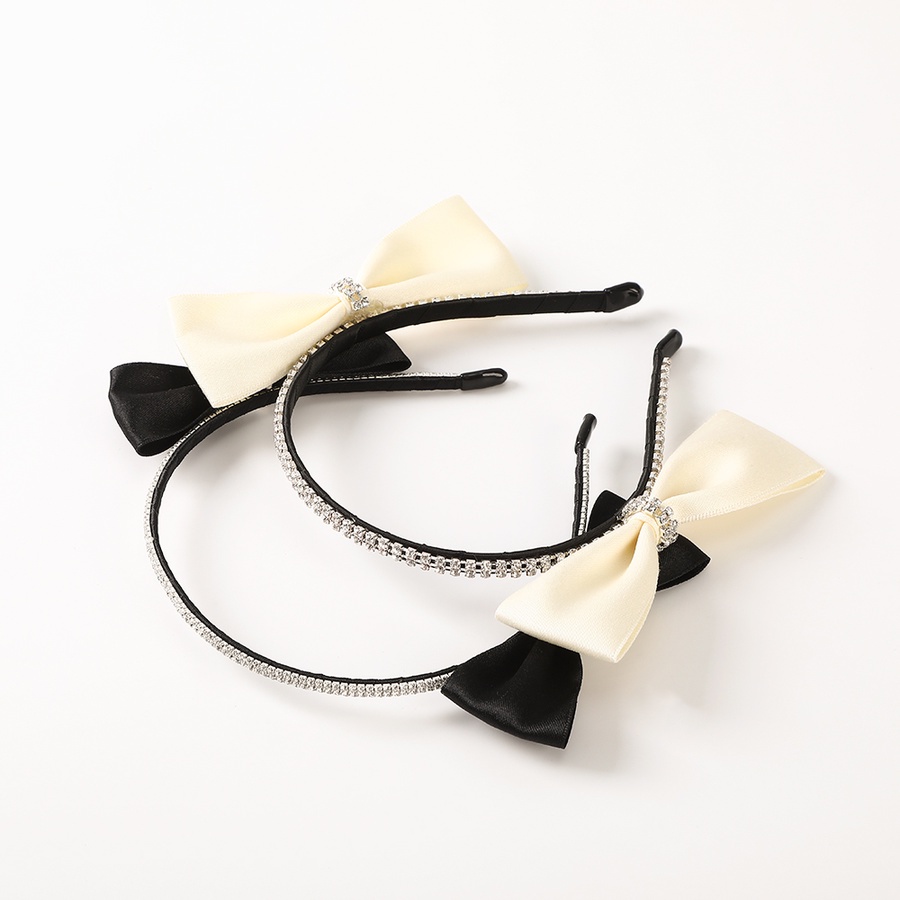 Băng đô cài tóc đính đá phong cách retro hàn quốc cho nữ