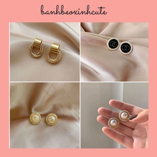 Bông tai/khuyên tai phong cách Vintage cực sang chảnh