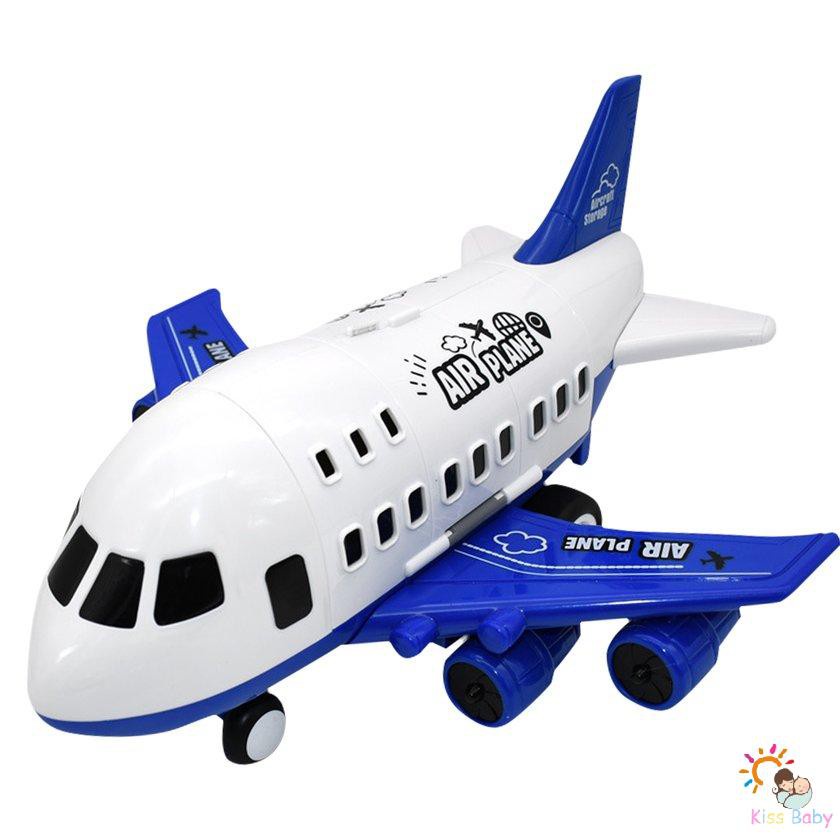 【Kiss】Airplane Toy Simulation Aircraft Toy Exquisite Aircraft Car Model For Kid
