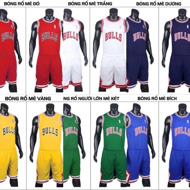 QUẦN ÁO BÓNG RỔ BULLS