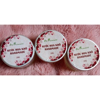 Nước hoa khô handmade 20g đủ mùi