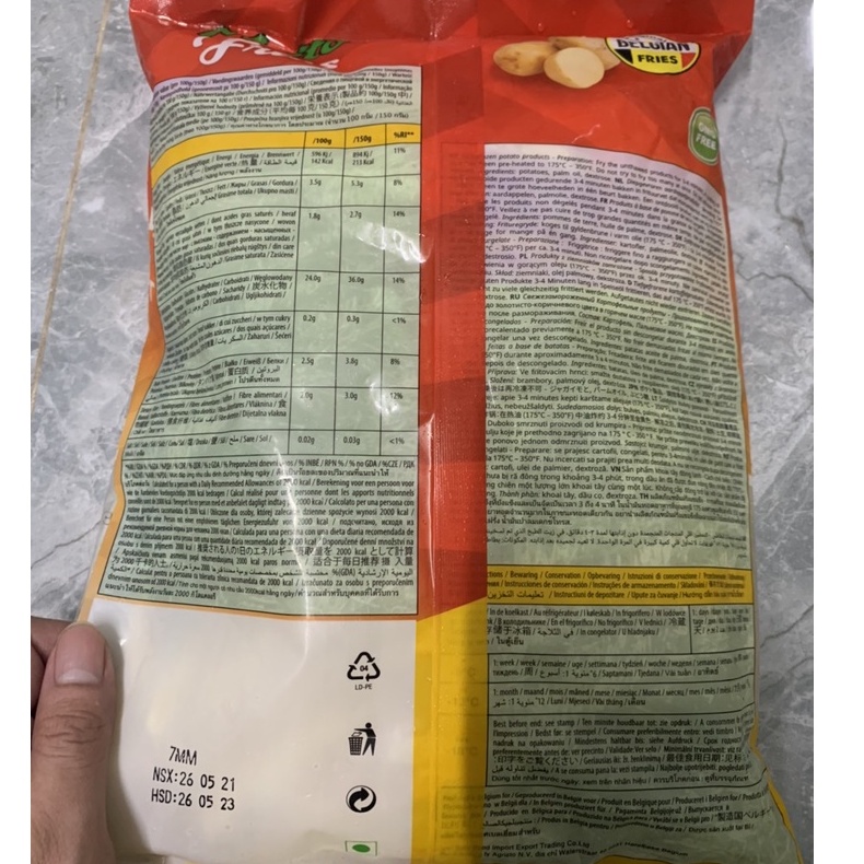 Khoai Tây Meito 1kg Nhập Bỉ