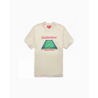Áo thun ngắn tay chính hãng pacsun x budweiser 2018