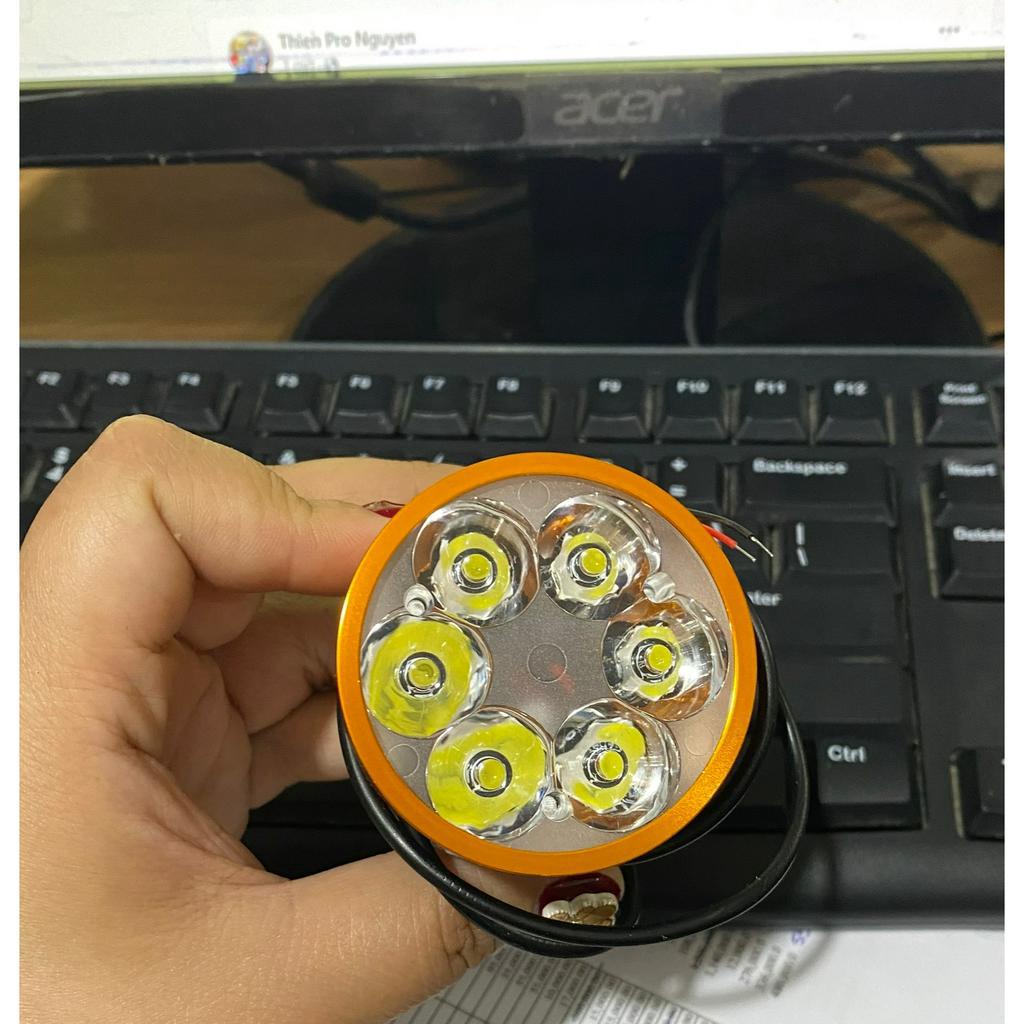 Led 6 bóng đui xoáy lắp pha đèn