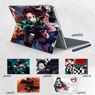 Skin dán hình Kimetsu No Yaiba cho Surface 3 2015; Go, Go 2, Go 3; Pro 2 3 4 5 6 7 8 9 X