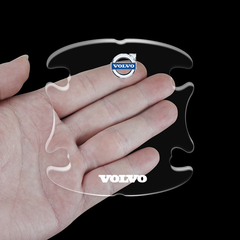 Miếng Dán logo Trang Trí Tay Cầm Cửa Xe Hơi Volvo V40XC60 S60 S80 V60