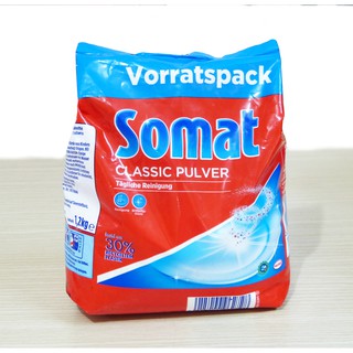 Bột rửa ly Somat Detergent 1,2 Kg