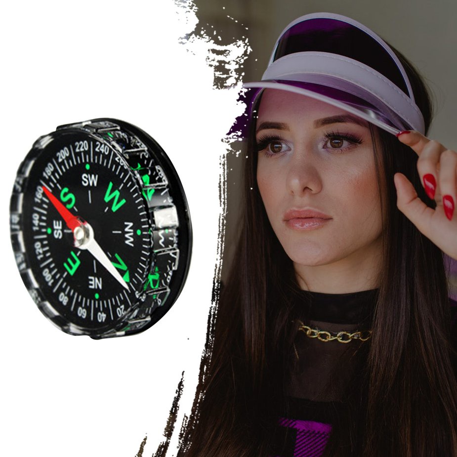 La bàn du lịch đường kính 4.5cm