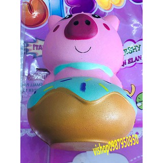 SQUISHY KEM LỢN HỒNG HỒ LÔ (thaolinh950)
