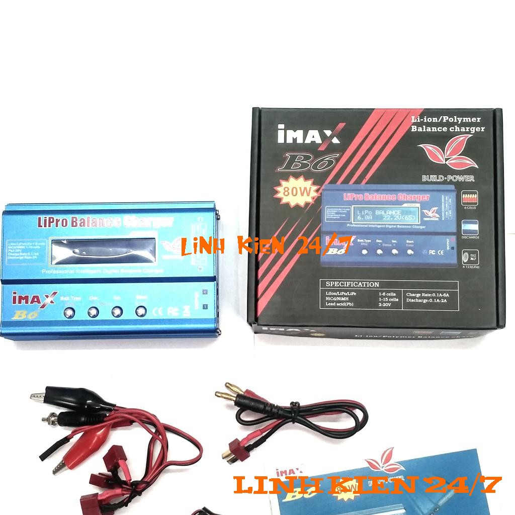 BỘ SẠC ĐA NĂNG IMAX B6 CHO PIN LIPO-LI-ION