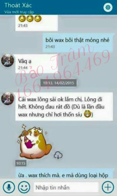 Sáp Wax Mật Ong Remove Veo