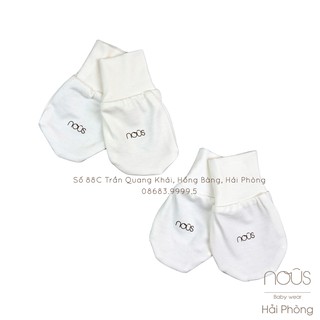 Set 2 đôi bao tay trắng nous