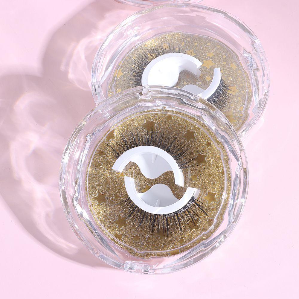 Set 2 Cặp Lông Mi Giả Tự Dính Không Cần Keo Có Thể Tái Sử Dụng