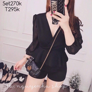 Set bộ cát hàn tay lưới