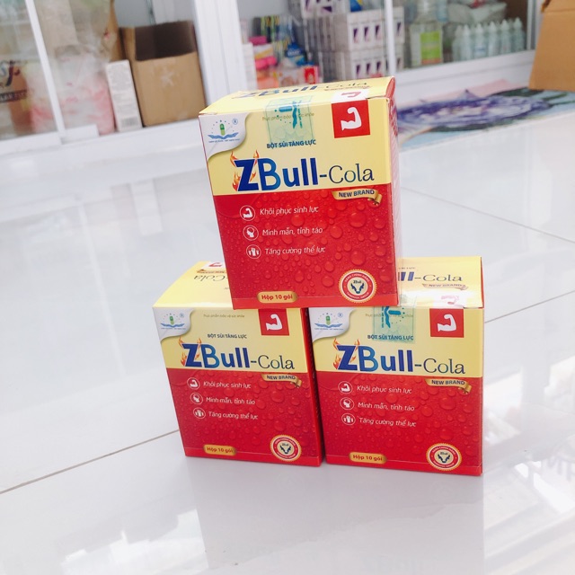 Bột sủi tăng lực ZBULL COLA