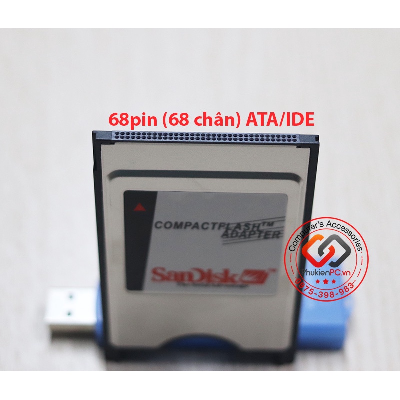 Thẻ nhớ CF Card Industrial công nghiệp Transcend 128mb 256mb 512mb 1gb 2gb 4gb cho CNC, PLC, cơ khí chính xác