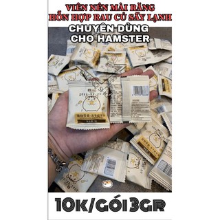 Thức ăn hamster -10k Viên nén mài răng YEE hỗn hợp hoa sấy lạnh chuyên cho hamster