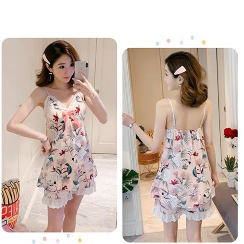 Đồ ngủ sexy quyến rũ hay dây chất liệu cottong kèm bra | BigBuy360 - bigbuy360.vn