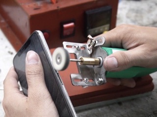 Combo máy quấn keo xanh YEQI 9+