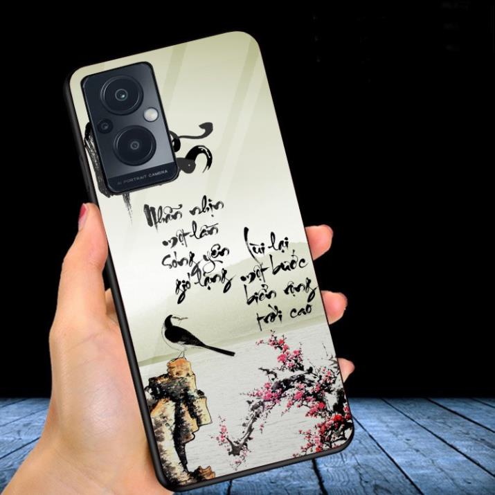 Ốp lưng kính chống bể Oppo Reno 7 5G , Reno 7 Z 5G (7Z), Reno 7 pro 5G, Reno 8 Z 5G (8Z) Ốp lưng thế hệ mới cao cấp