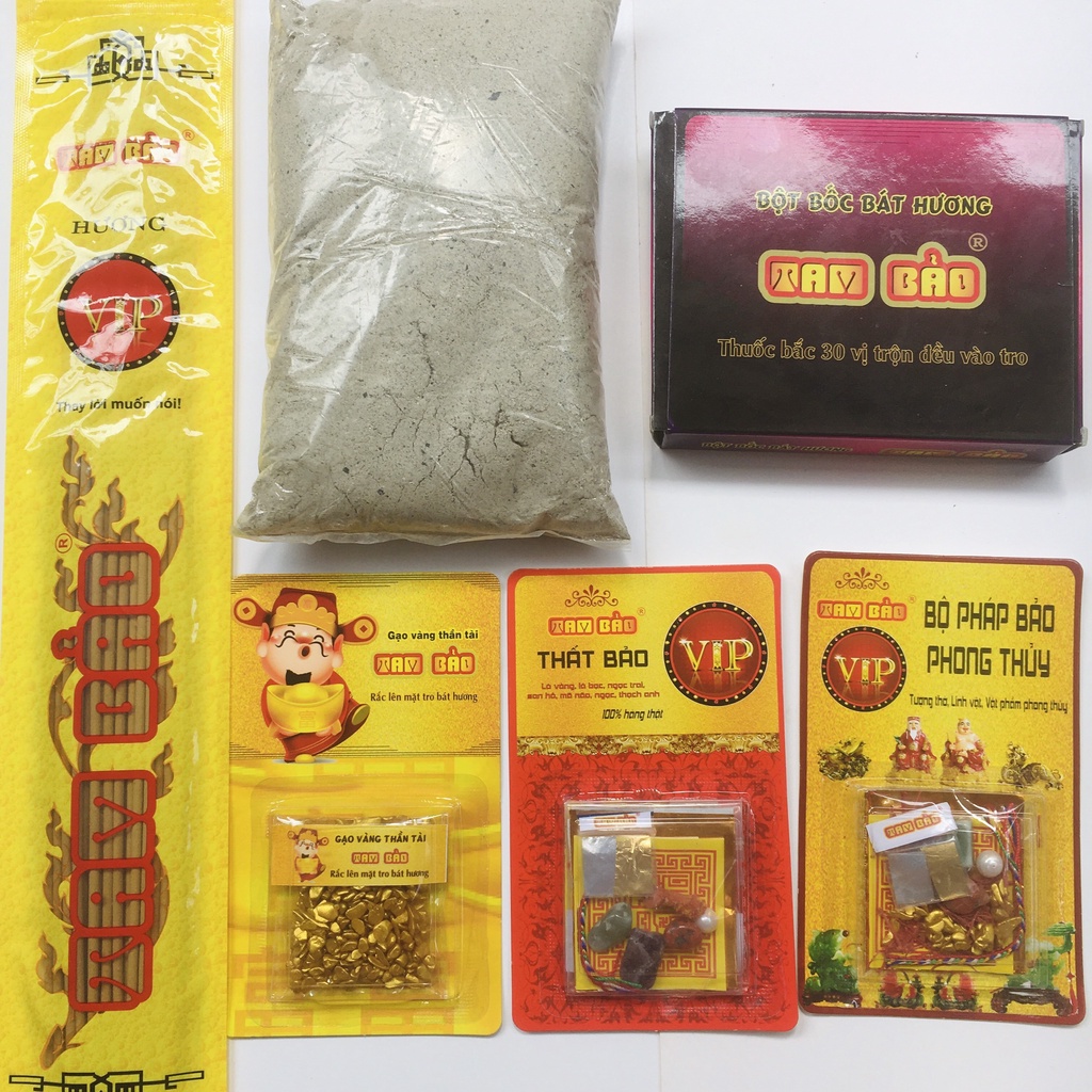 Chọn đồ thờ bốc bát hương gia tiên Thất bảo bốc bát hương