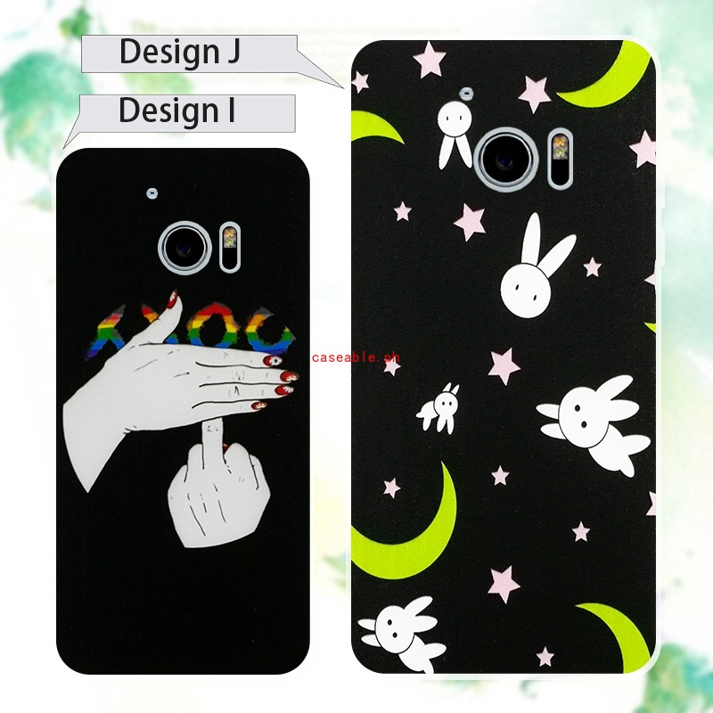 Ốp điện thoại TPU Silicon mềm hình thỏ CA-HTC Desire M10 U Ultra U11 X9 10 Pro EVO M9 12 Plus